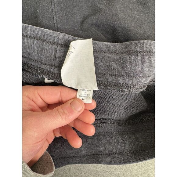 Nike Sportswear Alumni Men's French Terry Shorts Size Medium Black - Picture 8 of 12